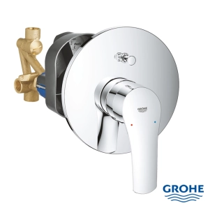 Grohe Eurosmart 33305003 Πλήρες Σύστημα Εντοιχιζόμενης Μπαταρίας Λουτρού, χρωμέ