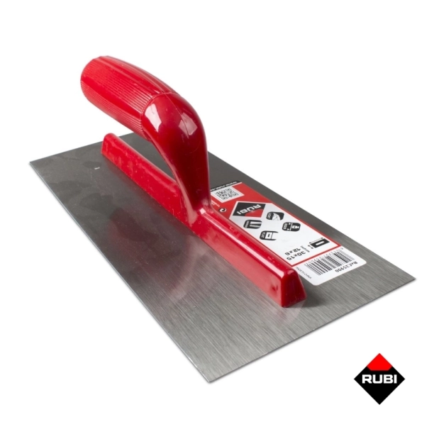 Σπάτουλα ατσάλινη Rubi 28x14cm με πλαστική λαβή