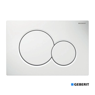 Πλακέτα Geberit Sigma 01 λευκή