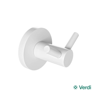 Άγκιστρο Verdi Sigma Διπλό Λευκό Ματ - 3031201