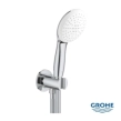 Grohe Tempesta 100 26406001 Τηλέφωνo Ντους 2 ροών με Σπιράλ και Στήριγμα/Παροχή, Χρωμέ