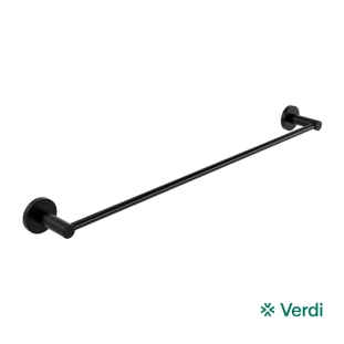 Πετσετοθήκη Verdi Sigma Μονή Μαύρο Ματ - 3030105