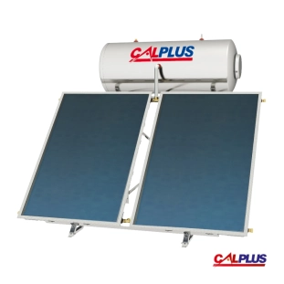 Ηλιακό Calplus classic 200lt , διπλής ενέργειας , με 3τ.μ. καθρέπτη