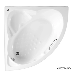 Μπανιέρα γωνιακή Mykonos 1,25x1,25