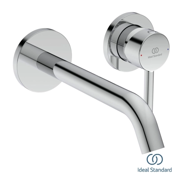 Ideal Standard Ceraline A6938AA Εξωτερικά Μέρη Εντοιχιζόμενης Μπαταρίας Νιπτήρος, χρωμέ