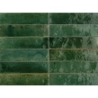 Marazzi lume 6x24 green τουβλάκι γυαλισμένο