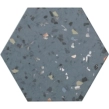 Inspire 20x24 blue hexagon