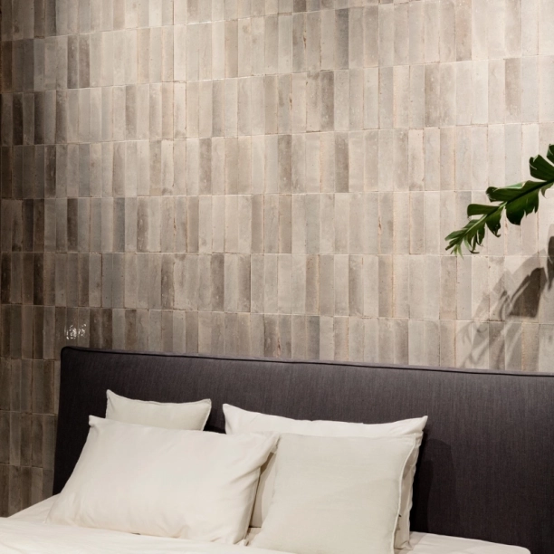 Marazzi lume 6x24 greige τουβλάκι γυαλιστερό