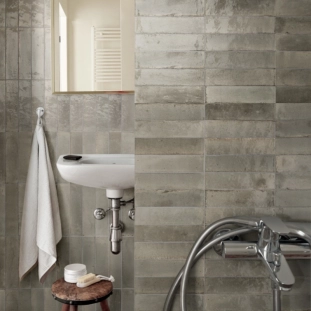 Marazzi lume 6x24 greige τουβλάκι γυαλιστερό