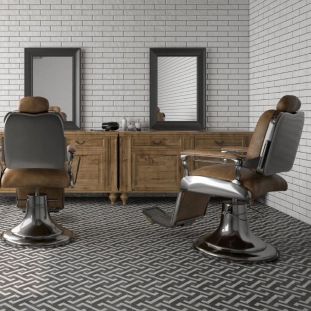 Brickwall 7x28 blanco τουβλάκι