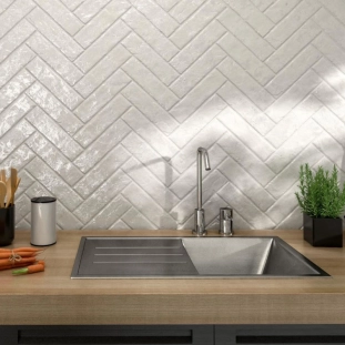 Brickwall 7x28 blanco τουβλάκι