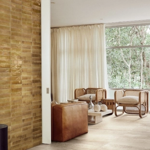 Marazzi lume 6x24 beige τουβλάκι γυαλιστερό