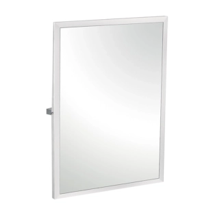 Καθρέπτης 50x70 ανακλινόμενος για χρήση ΑΜΕΑ inox