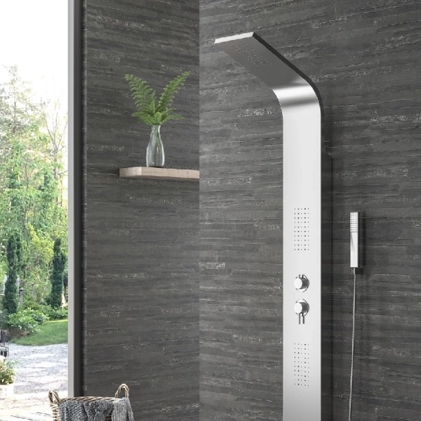 Στήλη υδρομασάζ Elea inox 304