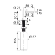 Dispencer σαπουνιού atlas neo Inox
