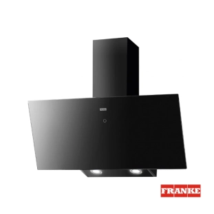 Απορροφητήρας Vertis crystal black 905 επιτοίχια καμινάδα