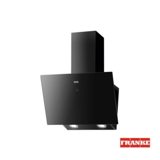 Απορροφητήρας Vertis crystal black 605 επιτοίχια καμινάδα