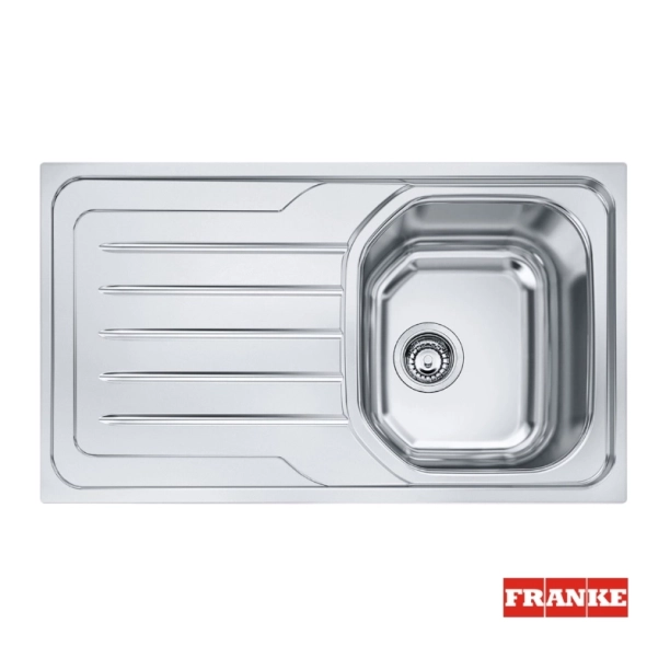 Franke Onda line ένθετος inox 86x50cm