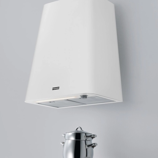Απορροφητήρας Smart deco white επιτοίχια καμινάδα