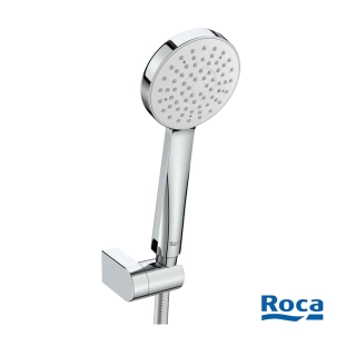 Σετ ντους Roca stella με τηλέφωνο, σπιράλ και στήριγμα χρωμέ