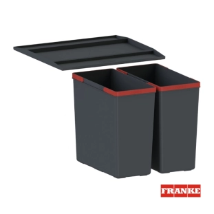 Κάδος Easysort 450-2-2 διαχωρισμού απορριμμάτων 28lt