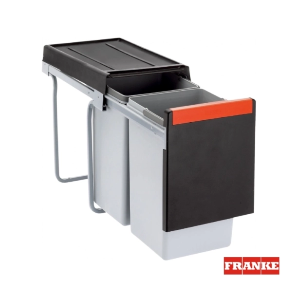 Εργονομικός κάδος απορριμμάτων cube 30 / 2x15lt