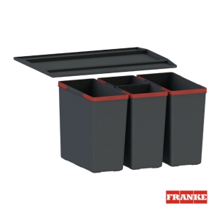 Κάδος Easysort 600-2-2 διαχωρισμού απορριμμάτων 42lt