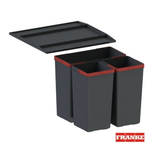 Κάδος Easysort 450-1-2 διαχωρισμού απορριμμάτων 28lt