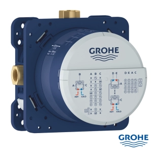 Grohe Rapido Smartbox 35600000 Εσωτερικός Μηχανισμός Εντοιχιζόμενης Μπαταρίας Λουτρού
