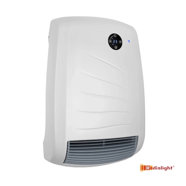 Ψηφιακό αερόθερμο μπάνιου Radialight bali 1200/2000watt