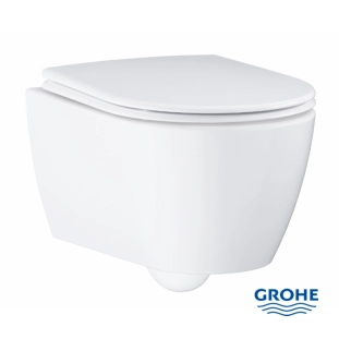 Λεκάνη Grohe Essence κρεμαστή Rimless με κάθισμα soft closing