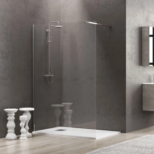 Walkin1 σταθερό κρύσταλλο ντουζιέρας 70x200, Nano πάχους 8mm