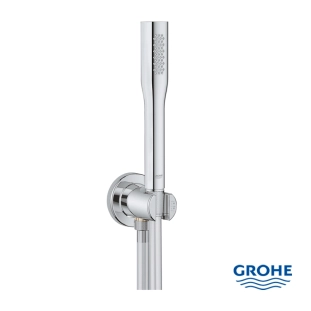 Grohe Εuphoria Cosmopolitan 26404000 Τηλέφωνo Ντους με Σπιράλ και Στήριγμα/Παροχή, Χρωμέ