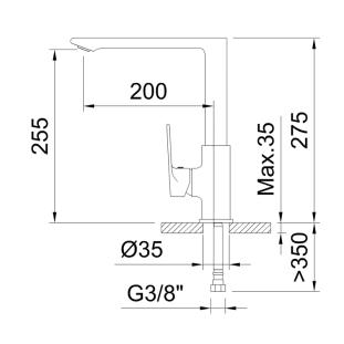 Μπαταρία Κουζίνας Clever Agora Xtreme 60113, χρωμέ 2