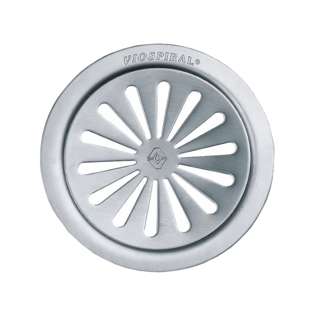 Σχαράκι δαπέδου inox στρογγυλό Φ100