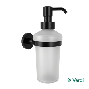Διανομέας Υγρού Σαπουνιού Verdi Sigma Μαύρο Ματ - 3030005
