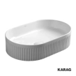 Karag LT2285 νιπτήρας οβάλ 50x32