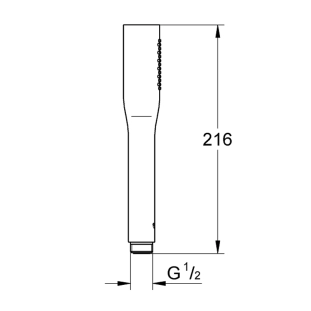 Grohe Euphoria Cosmopolitan 27367000 Τηλέφωνo Ντους, Χρωμέ 2