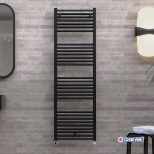 ΣΩΜΑ ΛΟΥΤΡΟΥ CORDIVARI LISA22 500X1800 650KCAL/H BLACK MATT