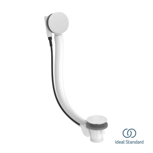 Αυτόματη βαλβίδα μπανιέρας 70mm λευκή Ideal Standard