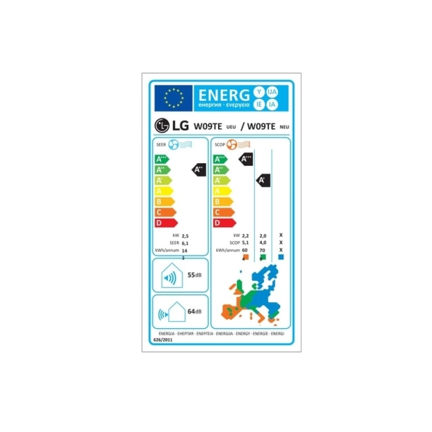 LG LIBERO Κλιματιστικό Inverter 9000 BTU A++/A+++