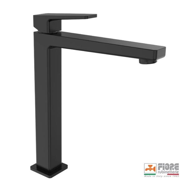 Fiore Dark 140NN4418 Μπαταρία Νιπτήρος, μαύρο ματ