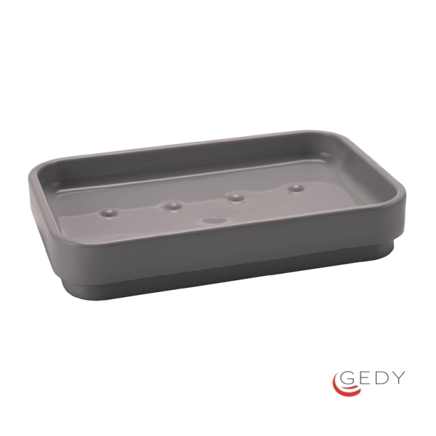 Σαπουνοθήκη Gedy Seventy Γκρι - 631108