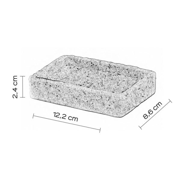 Σαπουνοθήκη Gedy Aries Μπεζ - AR1103
