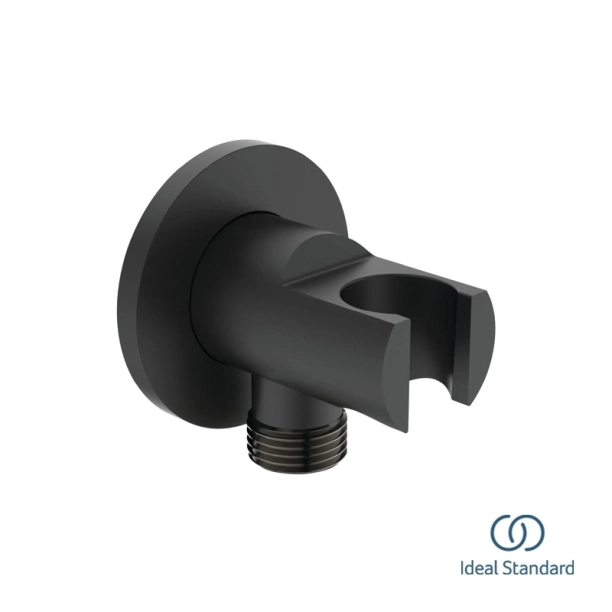 Ideal Standard IdealRain BC807XG Παροχή Ντους με Στήριγμα Τηλεφώνου, Silk Black