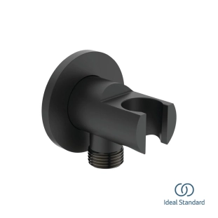 Ideal Standard IdealRain BC807XG Παροχή Ντους με Στήριγμα Τηλεφώνου, Silk Black