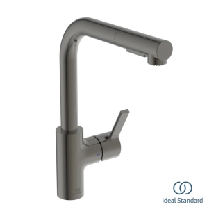 Μπαταρία Κουζίνας Ideal Standard Gusto Magnetic Grey BD420A5