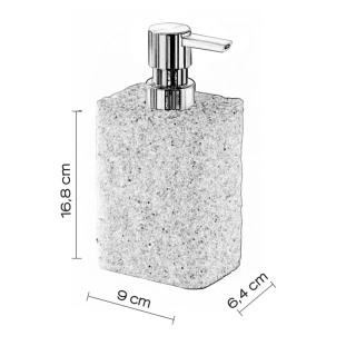 Διανομέας Υγρού Σαπουνιού Gedy Aries Μπεζ - AR8003 2