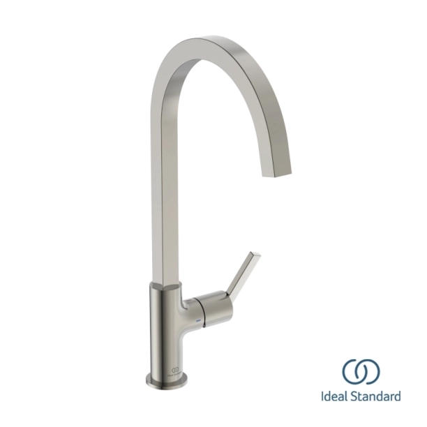 Μπαταρία Κουζίνας Ideal Standard Gusto Silver Storm BD411GN