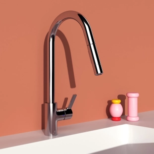 Μπαταρία Κουζίνας Ideal Standard Gusto BD416AA